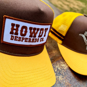 Desperado Howdy Trucker Cap Peanut Butter
