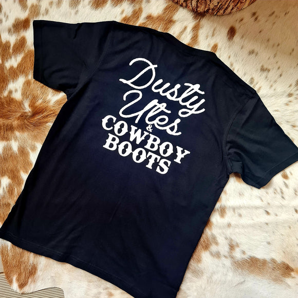 Dusty Utes Tee Black