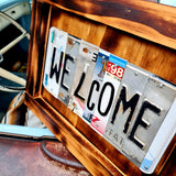 Welcome Handmade Sign