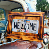 Welcome Handmade Sign