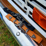 Elastic Double Buckle Western Belt