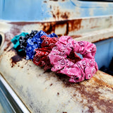 Paisley Country Scrunchie (Various Colours)