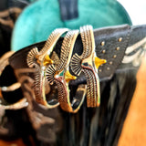Stainless Take Flight Eagle Cuff Bangle