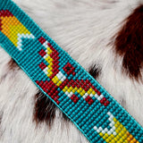 Turquoise Thunderbird Beaded Bracelet
