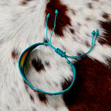 Turquoise Thunderbird Beaded Bracelet