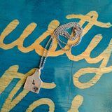 Custom Personalised Cattle Tag Necklace