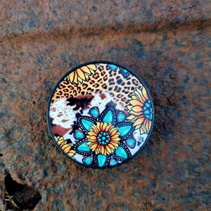 Sunflower Gems Pop Socket