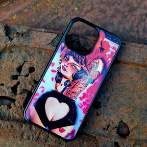 Tattooed Bathing PinUp Phone Cover