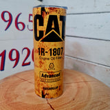 Yellow CAT 20oz Stainless Tumbler Cup & Straw