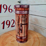 Jim Beam 20oz Stainless Tumbler Cup & Straw