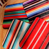 Mexican Serape 4pc Coaster Set