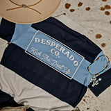 Desperado Womens Stripe Rugby Polo