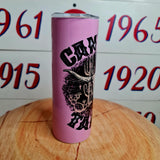 Can't Be Tamed 20oz Stainless Tumbler Cup & Straw