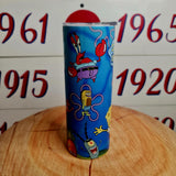 Spongebob 20oz Stainless Tumbler Cup & Straw
