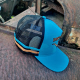Desperado Longhorn Trucker Cap Turquoise