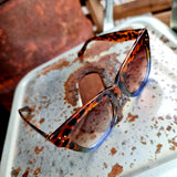 Womens Ride The Lightning Blue & Tortoise Sunglasses