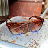 Womens Ride The Lightning Blue & Tortoise Sunglasses