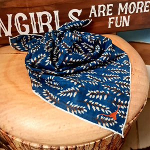 Desperado Co. Cotton Neck Rag Blue Grain