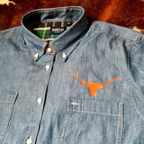James Harvest Ladies Denim Button Up