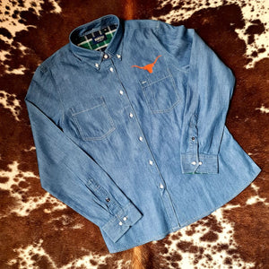 James Harvest Ladies Denim Button Up