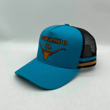 Desperado Longhorn Trucker Cap Turquoise