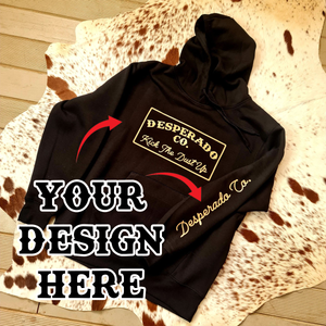 Custom Printed HTV Winter Hoodie